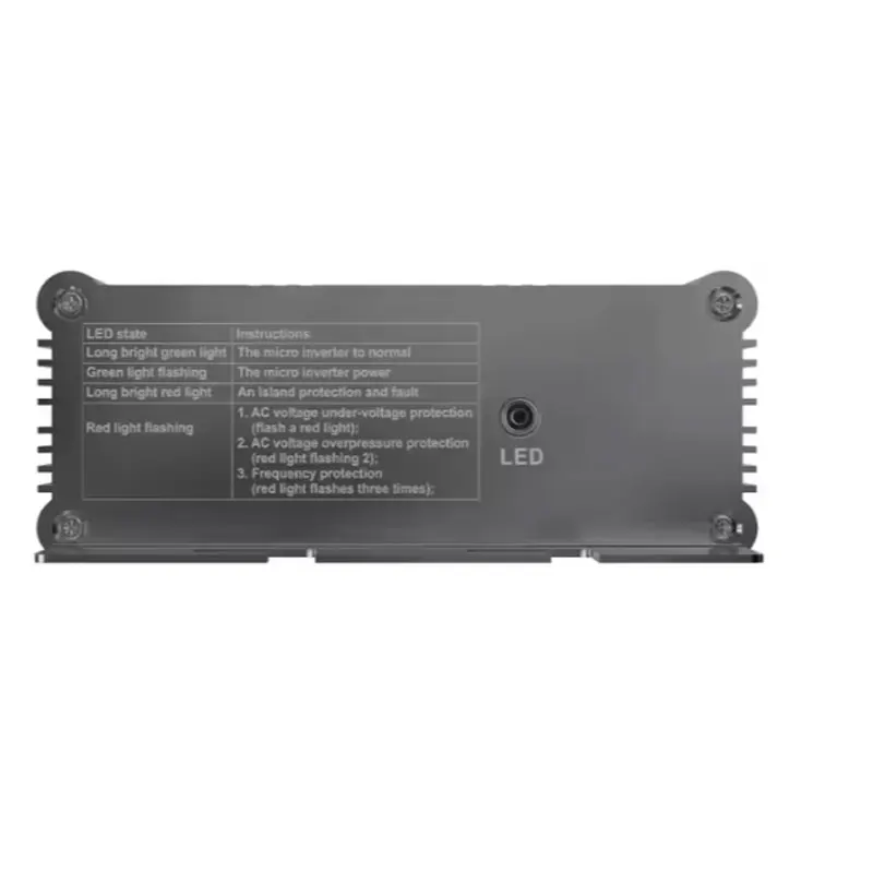Микро инвертор с солнечной сеткой Y & H MPPT 350 Вт DC18V-50V до AC110V-230V 50 Гц/60 Гц Солнечный PV водонепроницаемый