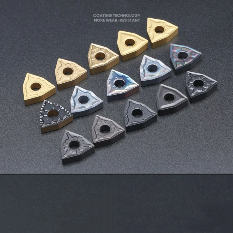 Zhuzhou Cemented Carbide Cutting Tools WNMG080408 CNC carbide turning inserts td-8120mg cnc turning parts machinery