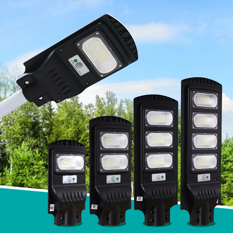 Outdoor Solar LED Street Light Waterproof Solaire Camping Rechargeable Lamp Solar Lights Outdoor Garden