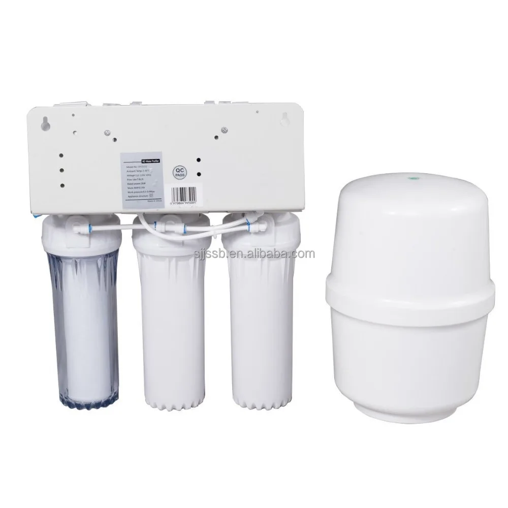Hot sale domestic 5 stages under sink reverse osmosis system Under Sink Carbon Water Filter