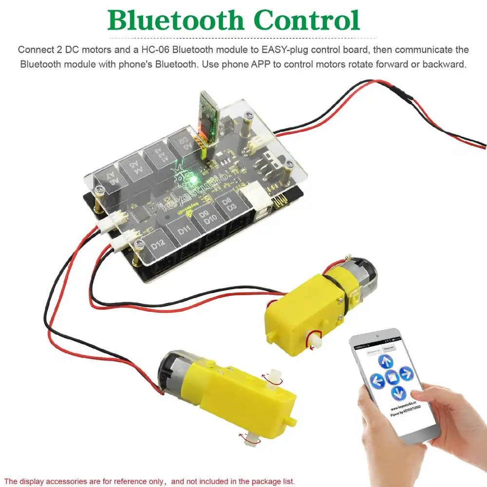  KEYBOT RJ11 кодирования робот ATMEGA328P-AU плата управления Комплект для Arduino