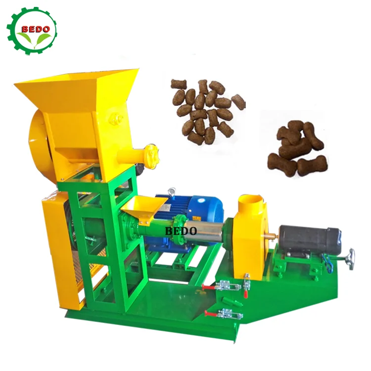High Quality Floating Fish Feed Machine Price Fish Feed Twin Screw Extruder Processing Machine Provided