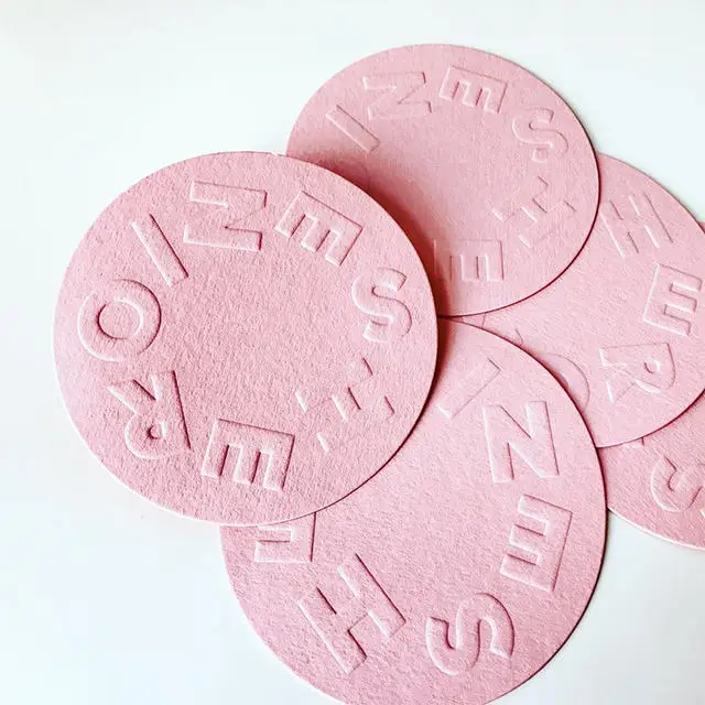 Elegant matte texture embossed logo design jewelry gift box seal sticker