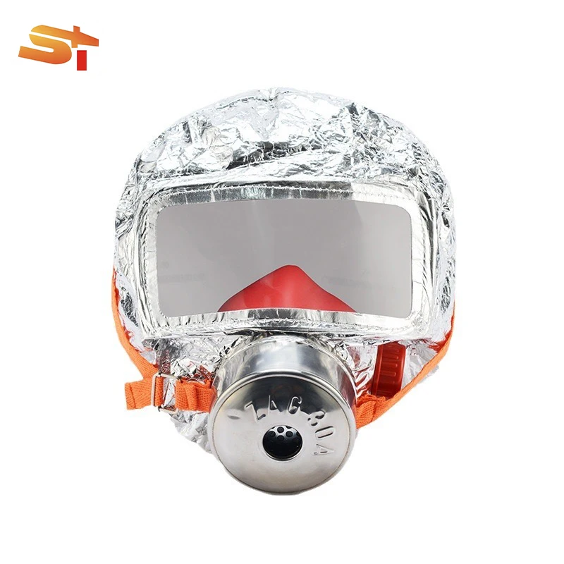 Gas Flame Retardant For Breathing Criminal Mask Ski Fighting Filter Protection Organic Respiratory Fire Escape Mask