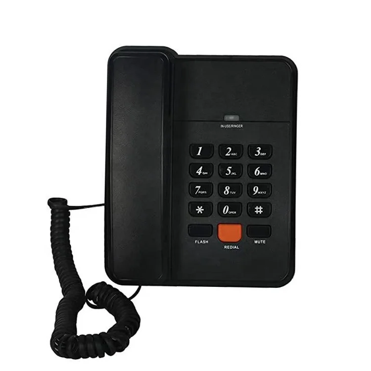 India Binatone Hot Sale Analog Basic Telephone With Redial Last Number and Mute Function For Home And Office Use