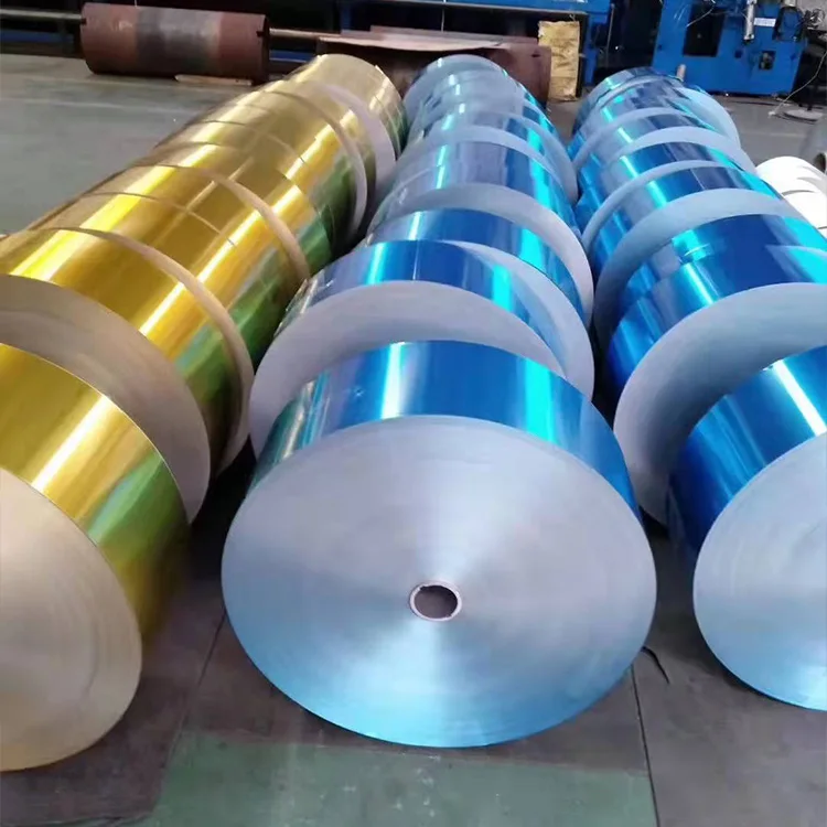 8011 aluminum Foil 12 13 14 15 16 18 micron jumbo roll aluminum foil for sale