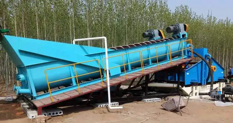 
Mobile Spiral Log Washer Sand Washing Machine for Coal/Mining Equipment Plant 