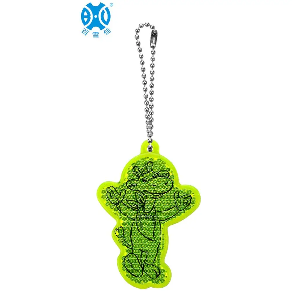 Reflective keychain Pedestrian Reflector,reflective keychain Safety protect for Children