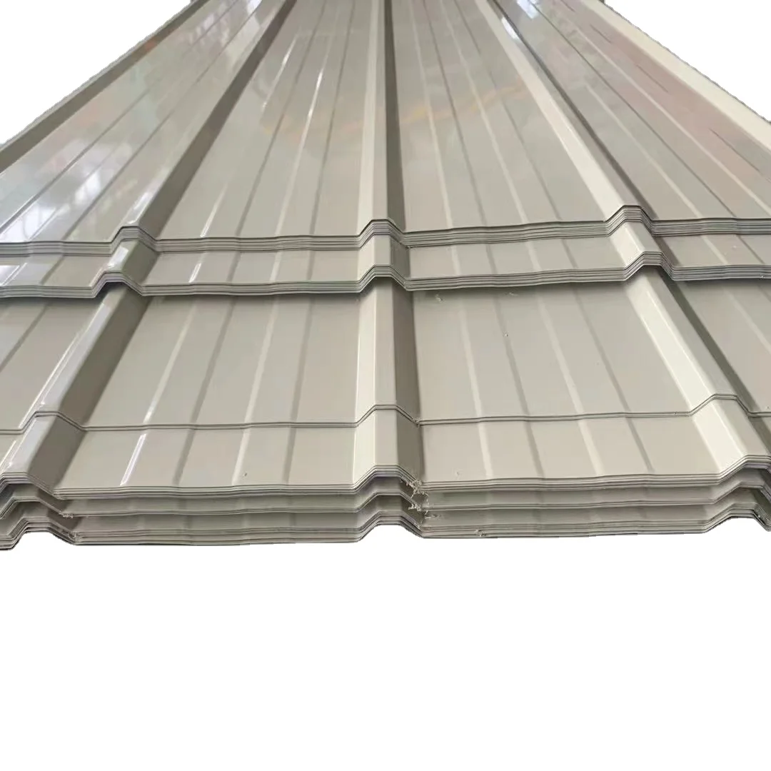 Prepainted 26 gauge PPGI Corrugated Galvanized Steel Roofing Sheet