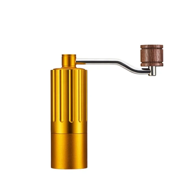 Diguo Stainless Steel Coffee Hand Grinder Conical Burrr Coffee Mill Grinder Manual With Adjustable Setting
