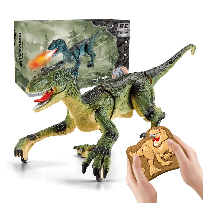Intelligent Raptor Animal Remote Control Dinosaur Robot Toy Electric Walking Animal Toys For Children