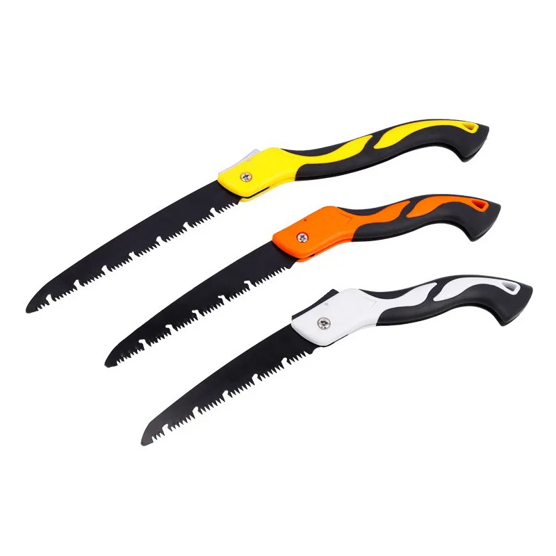 Folding saw household small hand saw SK5 fruit tree pruning garden saw outdoor wood cutting saw