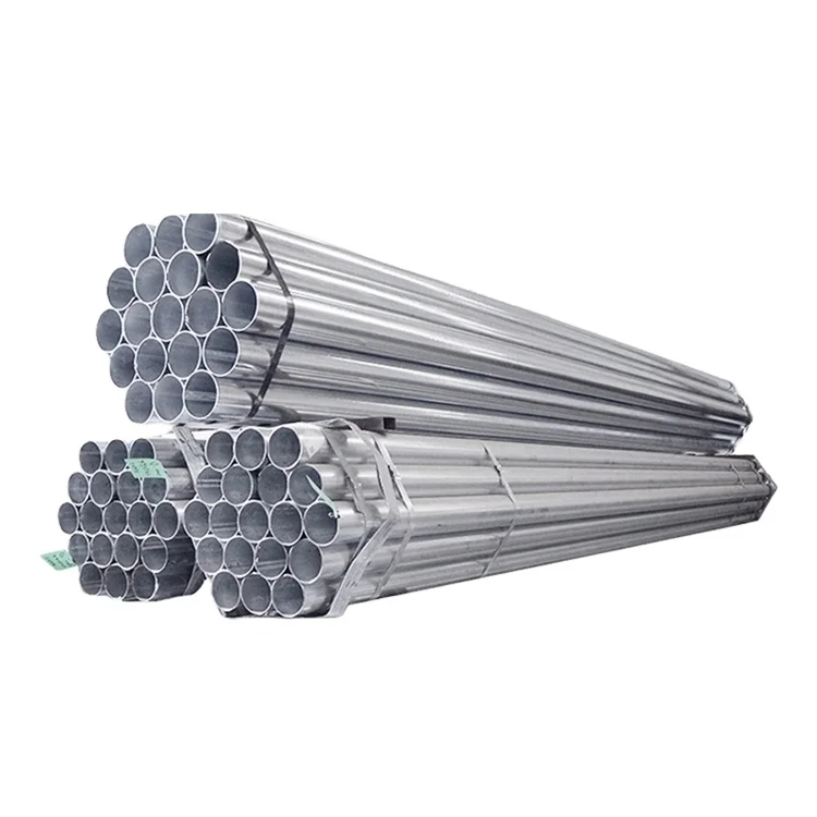 Hot Dipped Galvanized Iron round seamless  Tubes steel pipe