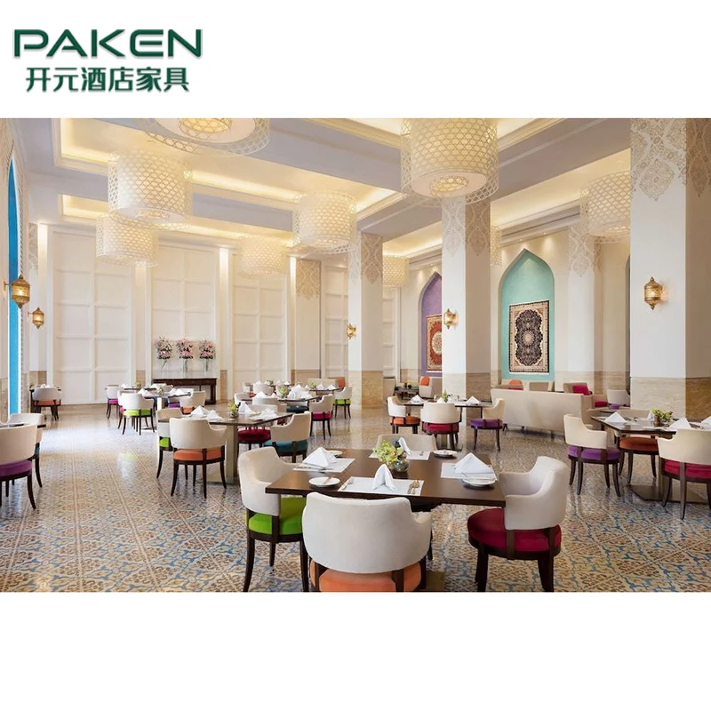 Dubai Hotel Restaurant Furniture Commercial Cafe Table And Chairs Restaurant Furniture Sets