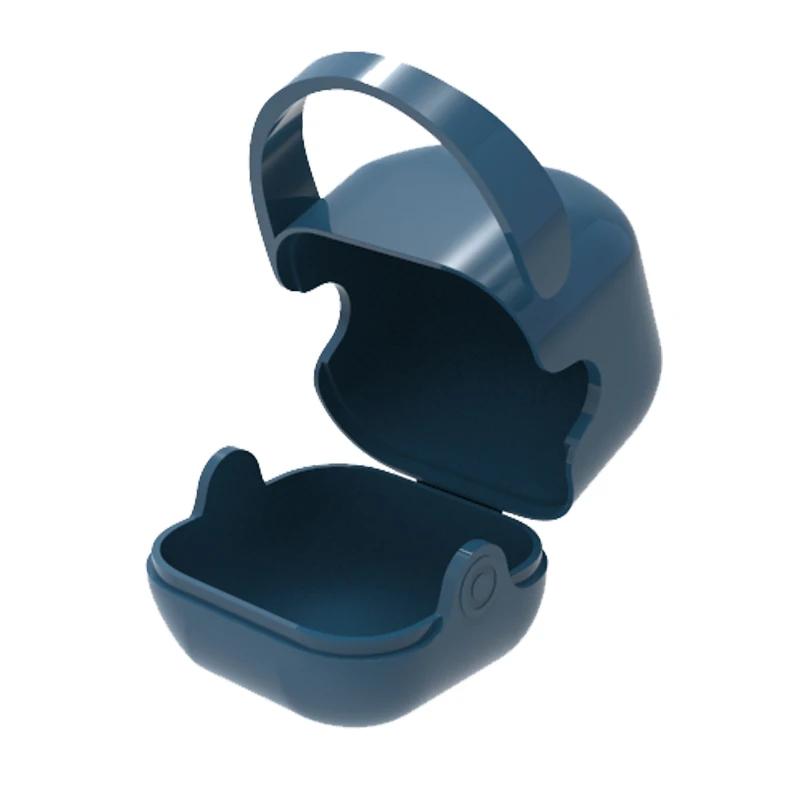 Upgrade Hook Design Baby Pacifier Storage Box Portable Travel Pacifier Holder to Store Pacifiers Keep Clean
