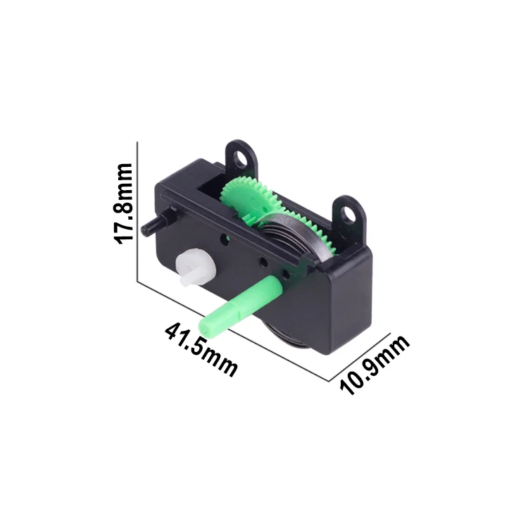 Plastic Upper Chain Gear Box Cartoon Animal Toy Movement Winding Toy Accessories Gearbox