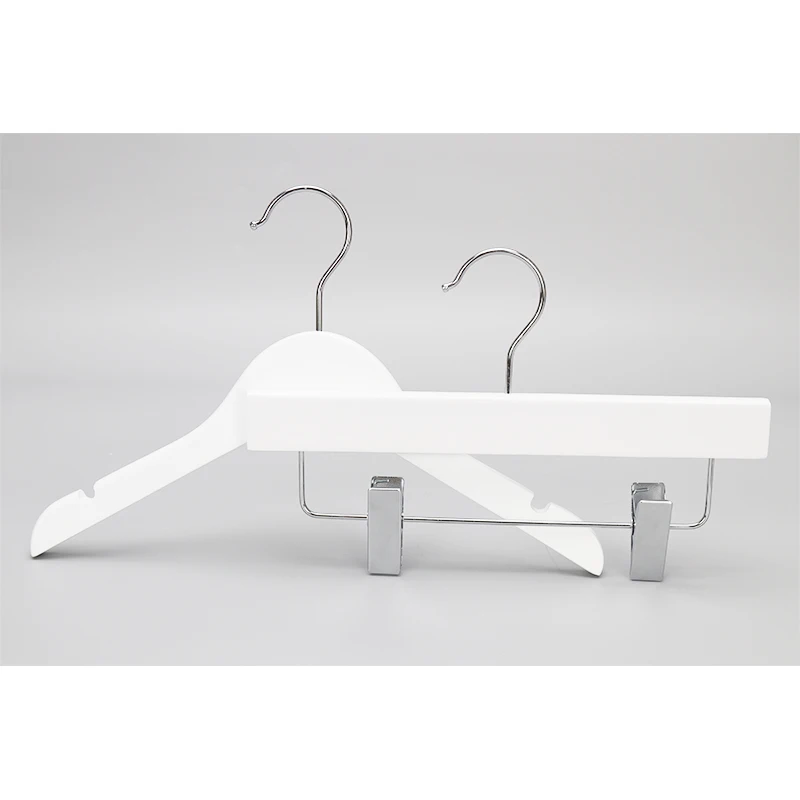 Custom Logo High Quality Children Clothes Hanger kids wooden hangers Baby Hanger