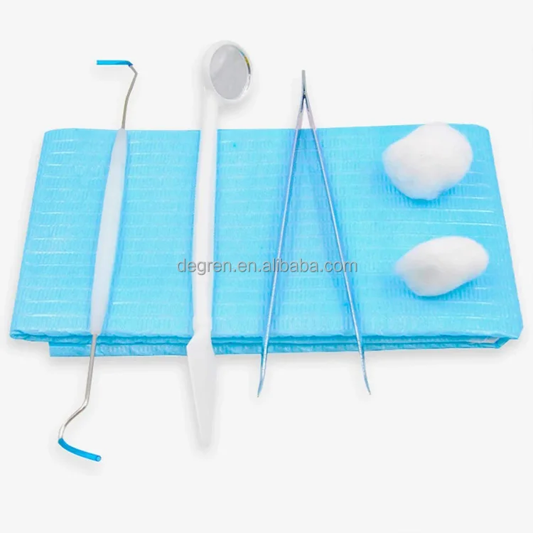 Disposable Dental instrument kit 3 in 1 or 5 in 1 dental set dental implant surgical kit for dentist use