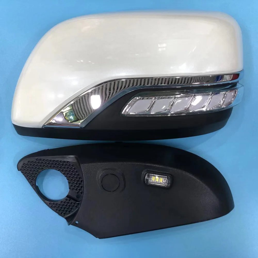 Rearview mirror running light  for TOYOTA LAND CRUISER 200 LED mirror cover with base  FJ200 2008-2015 upgrade to 2016--2019