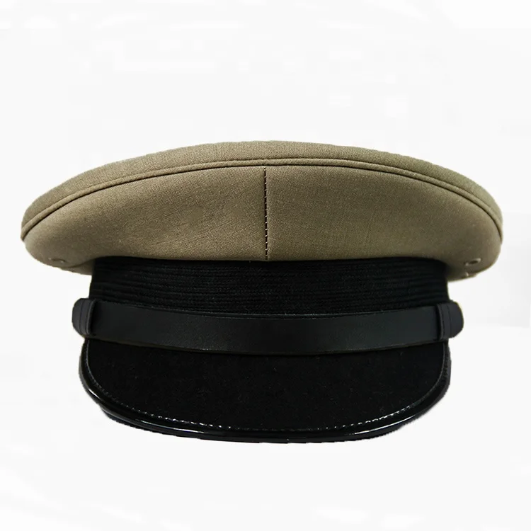 Wholesale customized military cap  custom peaked cap polit cap