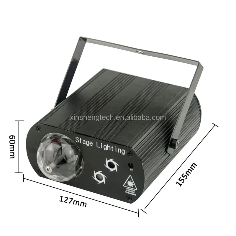 Flush Mount Led Ceiling Home Lighting for Bedroom Club Party Wedding Led Laser Lamp Stage Equipment Rotating Laser Light