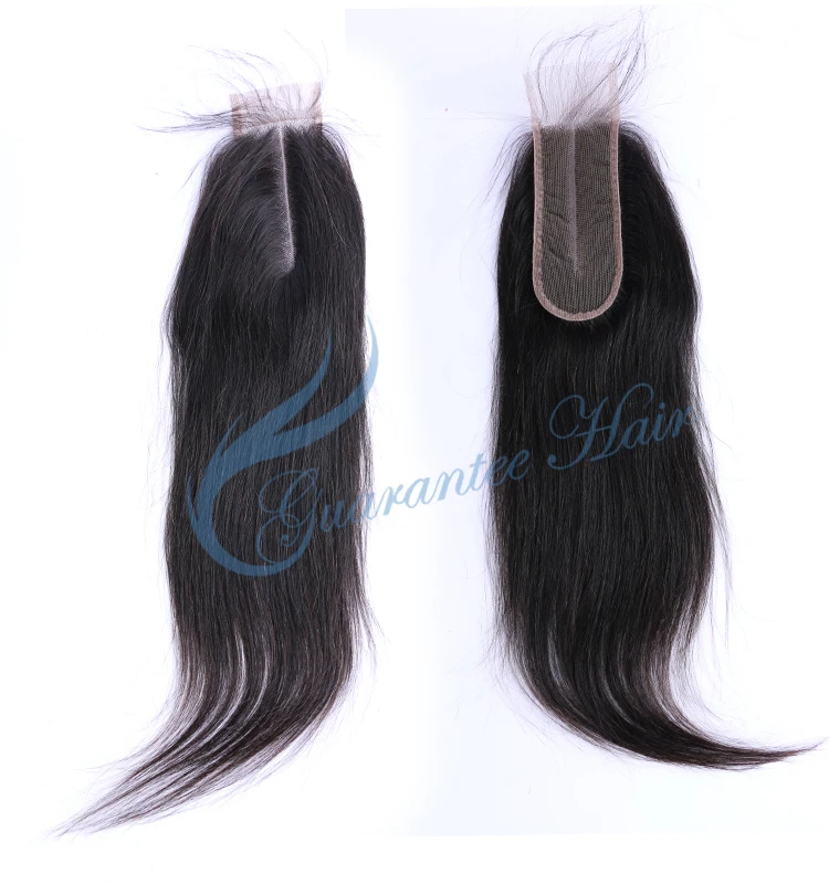 kim closure from 10inch to 20inch factory price human Guaranteehair 2*6  middle part straight  lace closure factory price