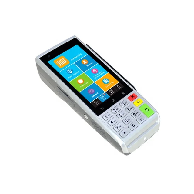 
Justtide pos terminal 1D 2D barcode scanner rugged ip65 android PDA 