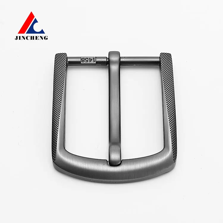 Черная металлическая пряжка из цинкового сплава с логотипом на заказ оптом