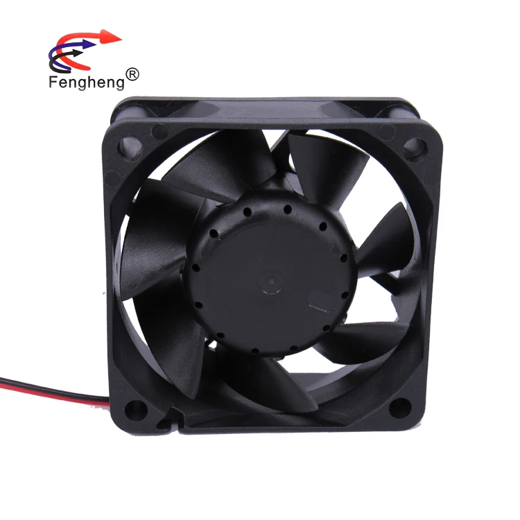 High Quality DC Exhaust Cooling Fan 60x60x25mm 6025 Large Air Volunm Cooler Fan For CPU 60mm