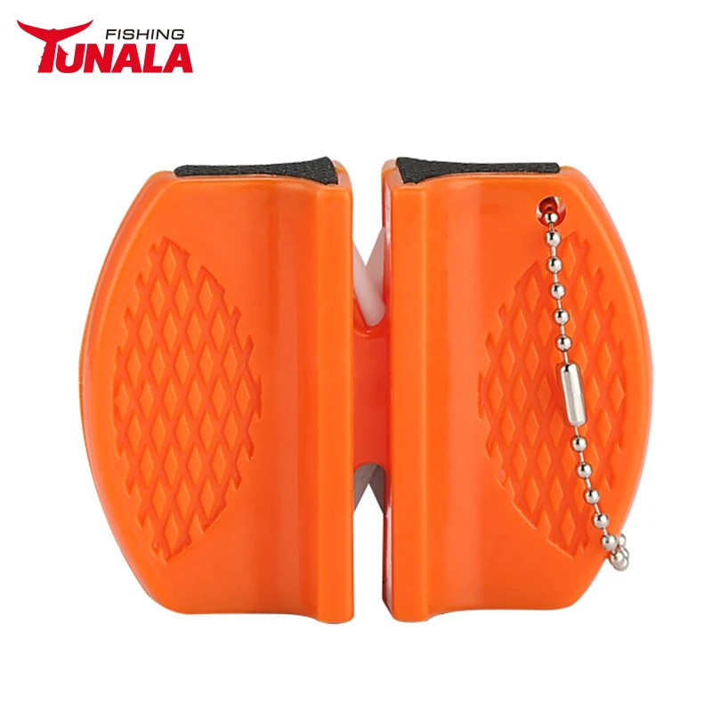 Portable Outdoor Sharpener,Household Kitchen Sharpener,Two-stage Mini Pocket Knife Sharpening Tool