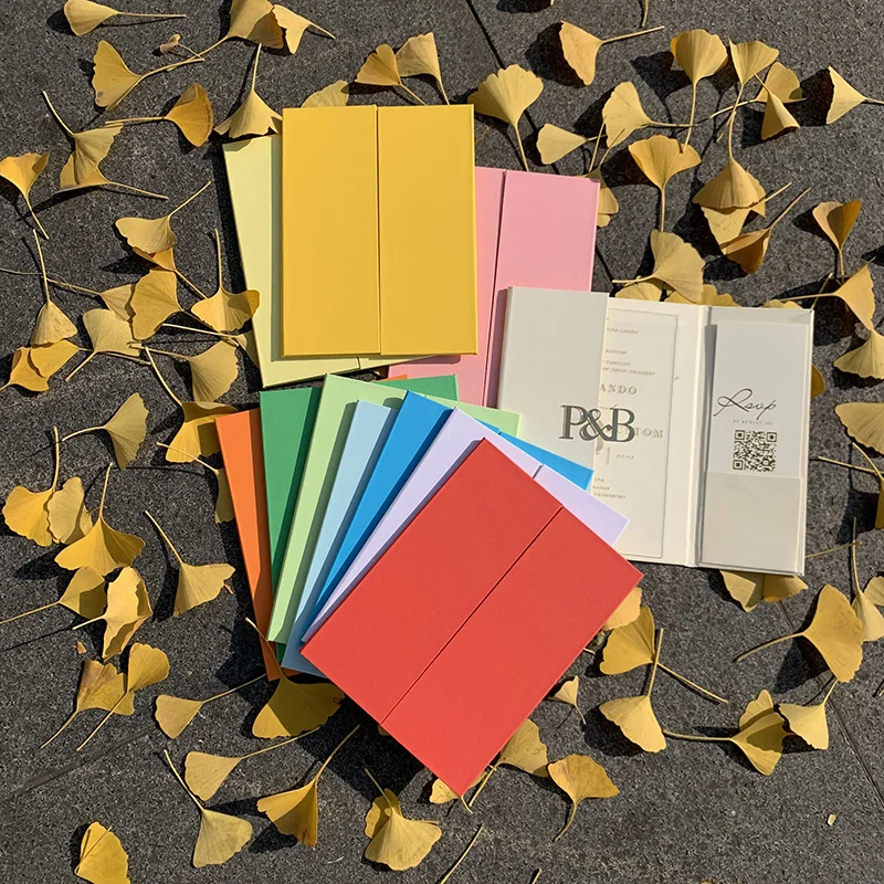 New Style Ecofriendly Hard Cover Wedding Invitations Set Luxury Acrylic Wedding Invitation Card