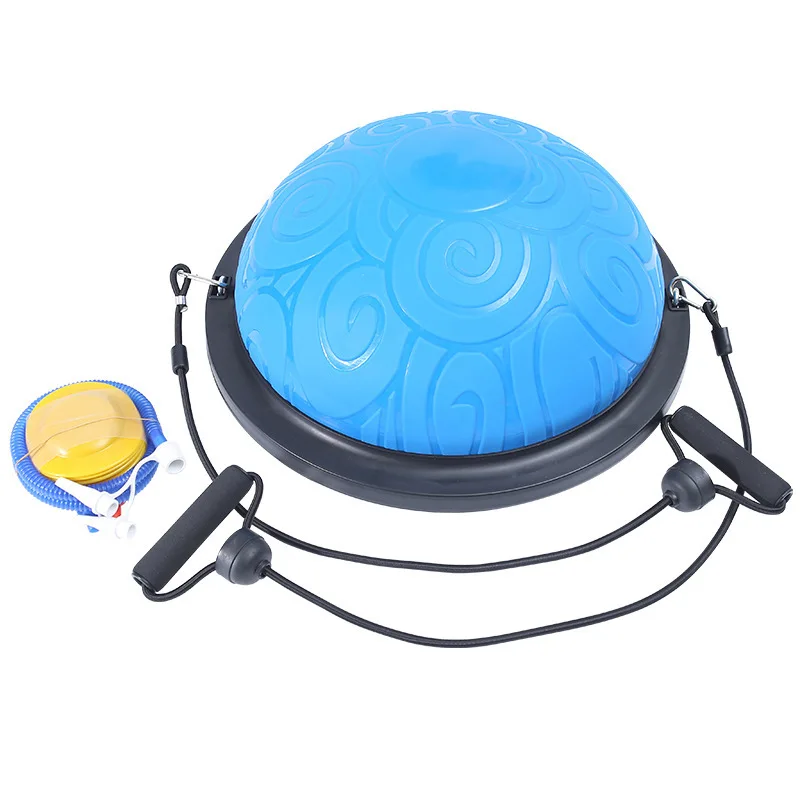 Get-Fit free weight Balance Trainer  Ball Half Balance Sports Training Fitness PVC 58cm Massage Yoga Ball