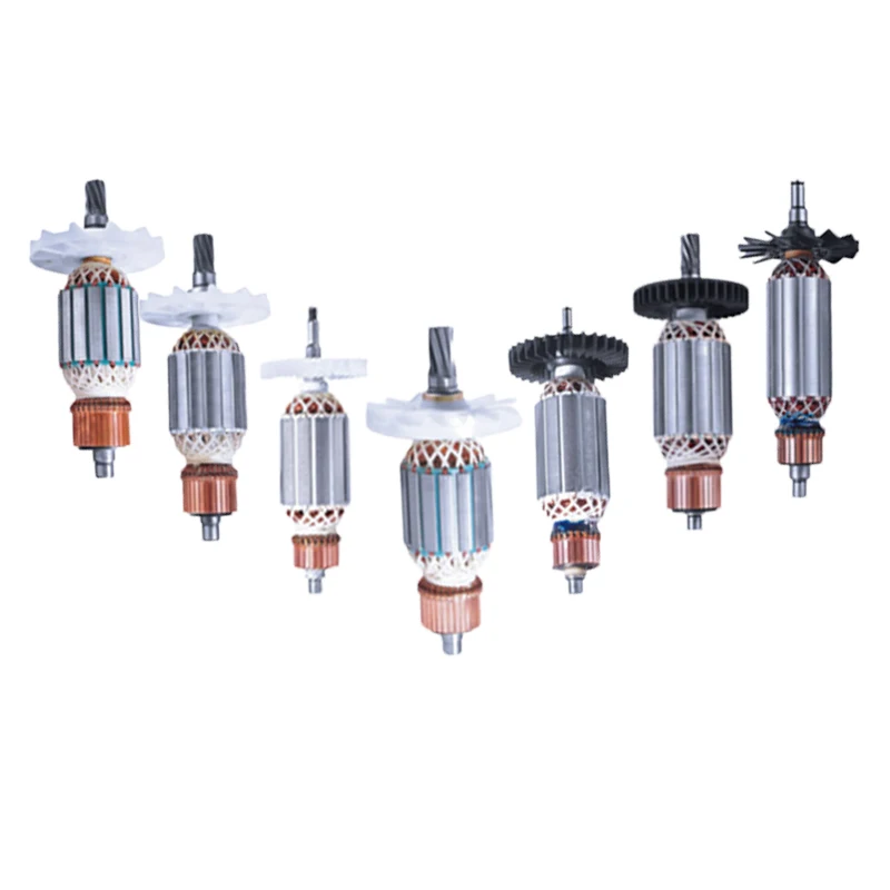 Высококачественная медная арматура для деталей электроинструмента Китай OEM мотор ротора