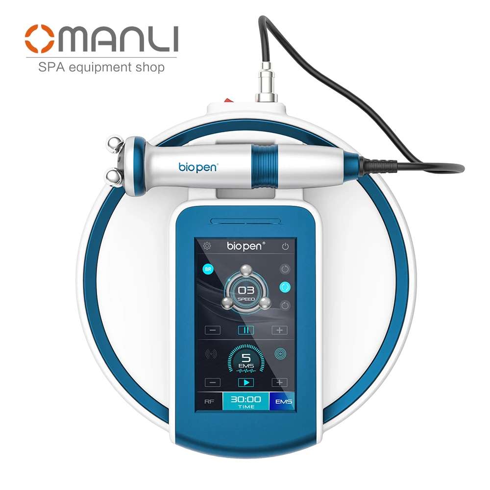 New T6 EMS RF Microcurrent Beauty skin care non- needles Therapy Bio Pen T6