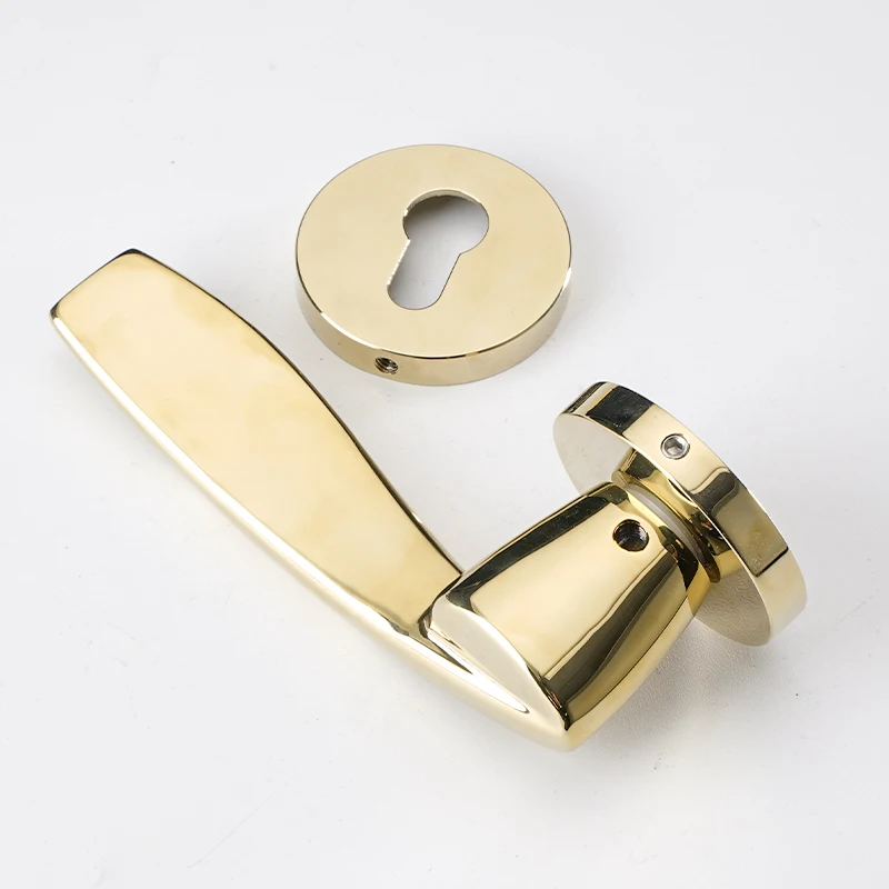 2022 Light and Fashionable Zinc Alloy Metal Door Handle Lock Doors Handles High Quality