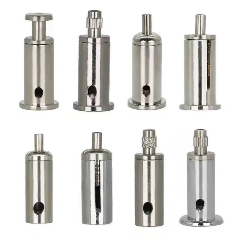 Factory copper swivel joint adjustable good price 360 degree swivel joint M6 swivel side cable gripper for lamp lights