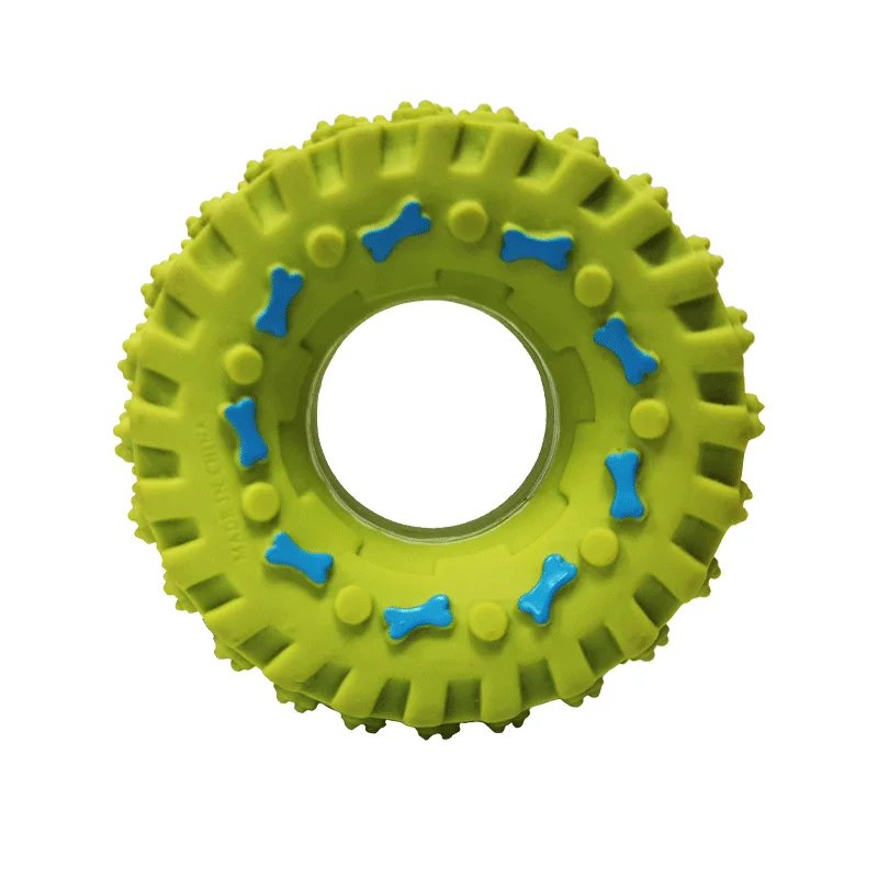 High quality Drable Interactive Luxury squeaky tire Pet Dog Chew Toys Training Toy  Pet Products for aggressive chewers