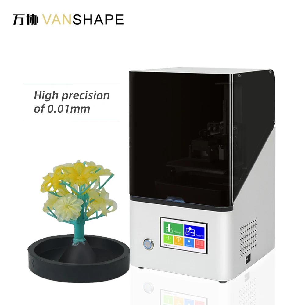  Цифровой Высокоточный 3D-принтер Vanshape Фоточувствительный полимерный светоотверждающий ЖК-дисплей