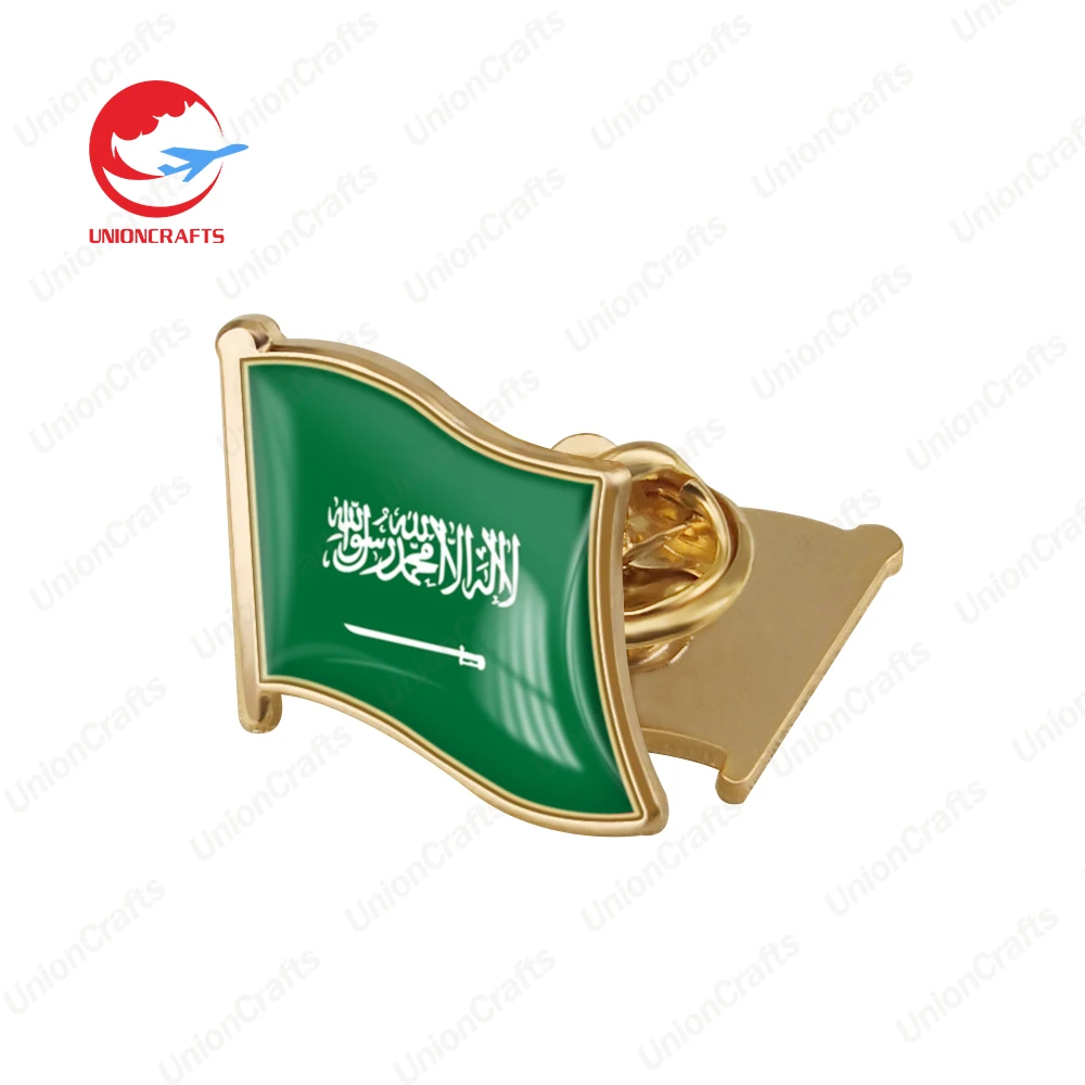 Mexico Saudi Arabia Palestine US UAE American Flag Lapel Pins
