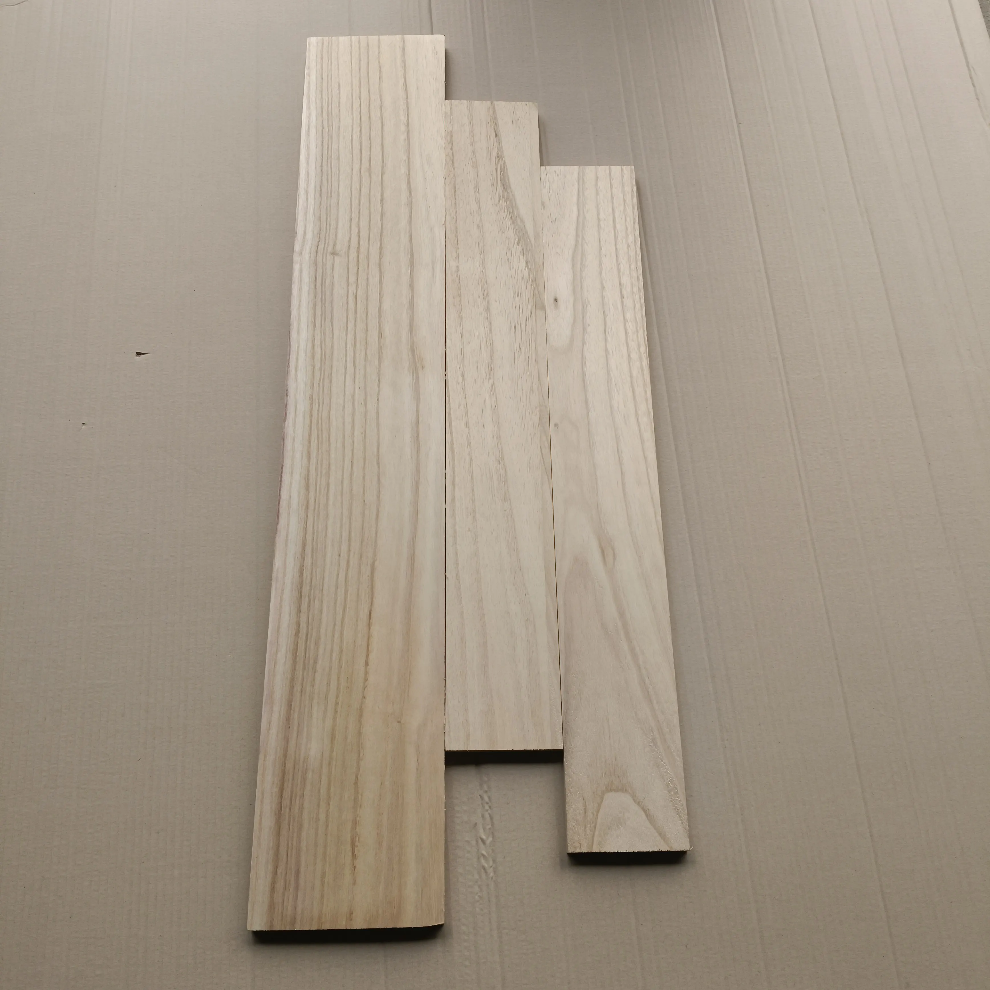 Decorative use 4*8 Paulownia Solid Wood Board Paulownia furniture board