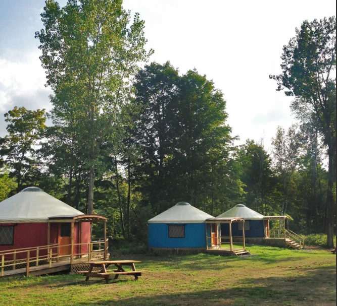 Henan hot selling wood four seasons house home yurt factory 6 meter