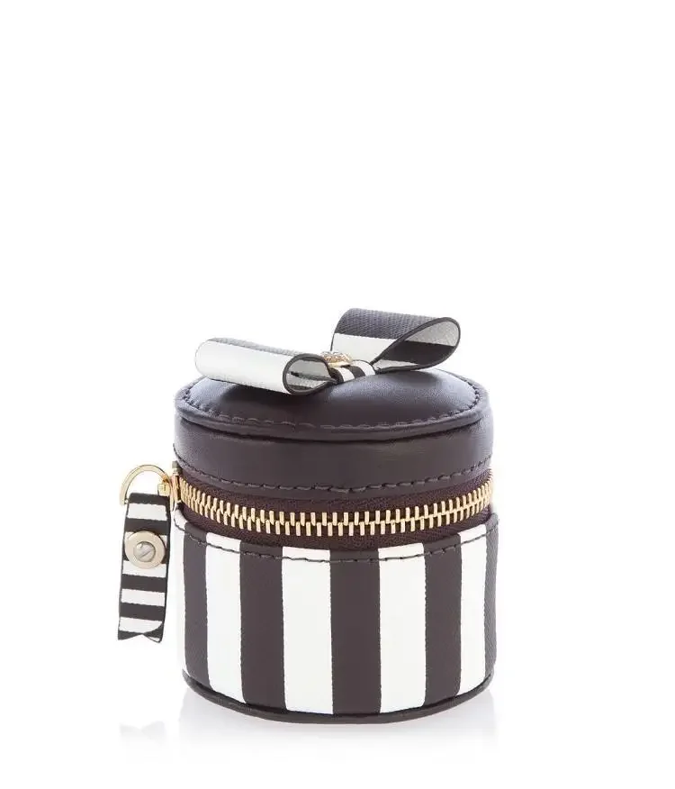 Индивидуальный логотип, круглые и маленькие шоколадные цветные украшения, ожерелье, серьги, наружная домашняя Изысканная шкатулка для украшений