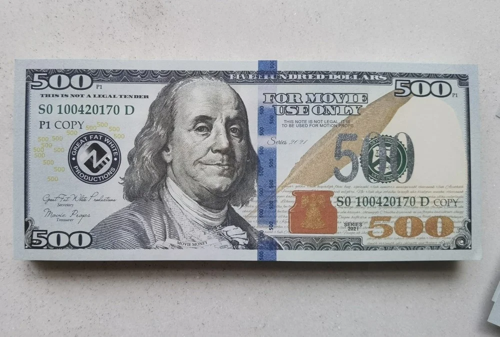 Доллары США, реквизит, деньги из фильма, играйте деньги