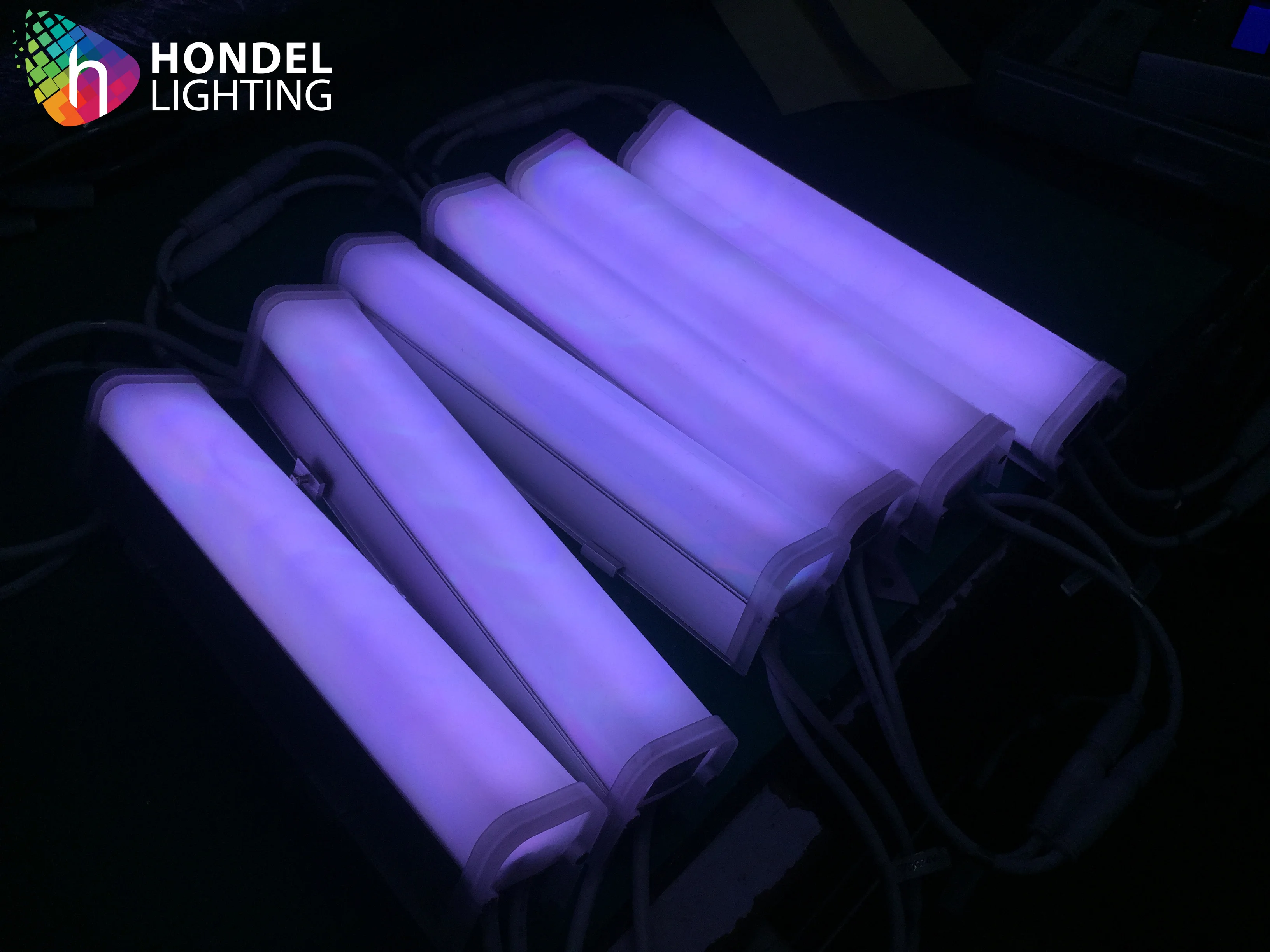 Building Outdoor Facade Lighting 12W 15W 18W IP65 RGB Recessed LED Linear Light DMX