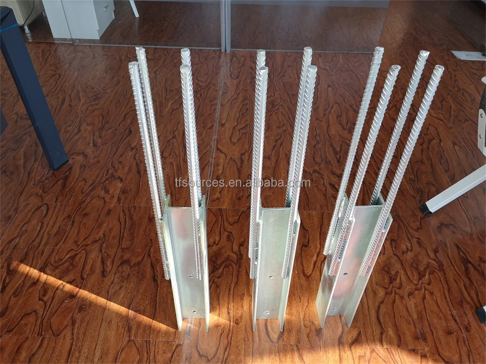 100UC weld rebar galvanised retaining wall posts for Australia