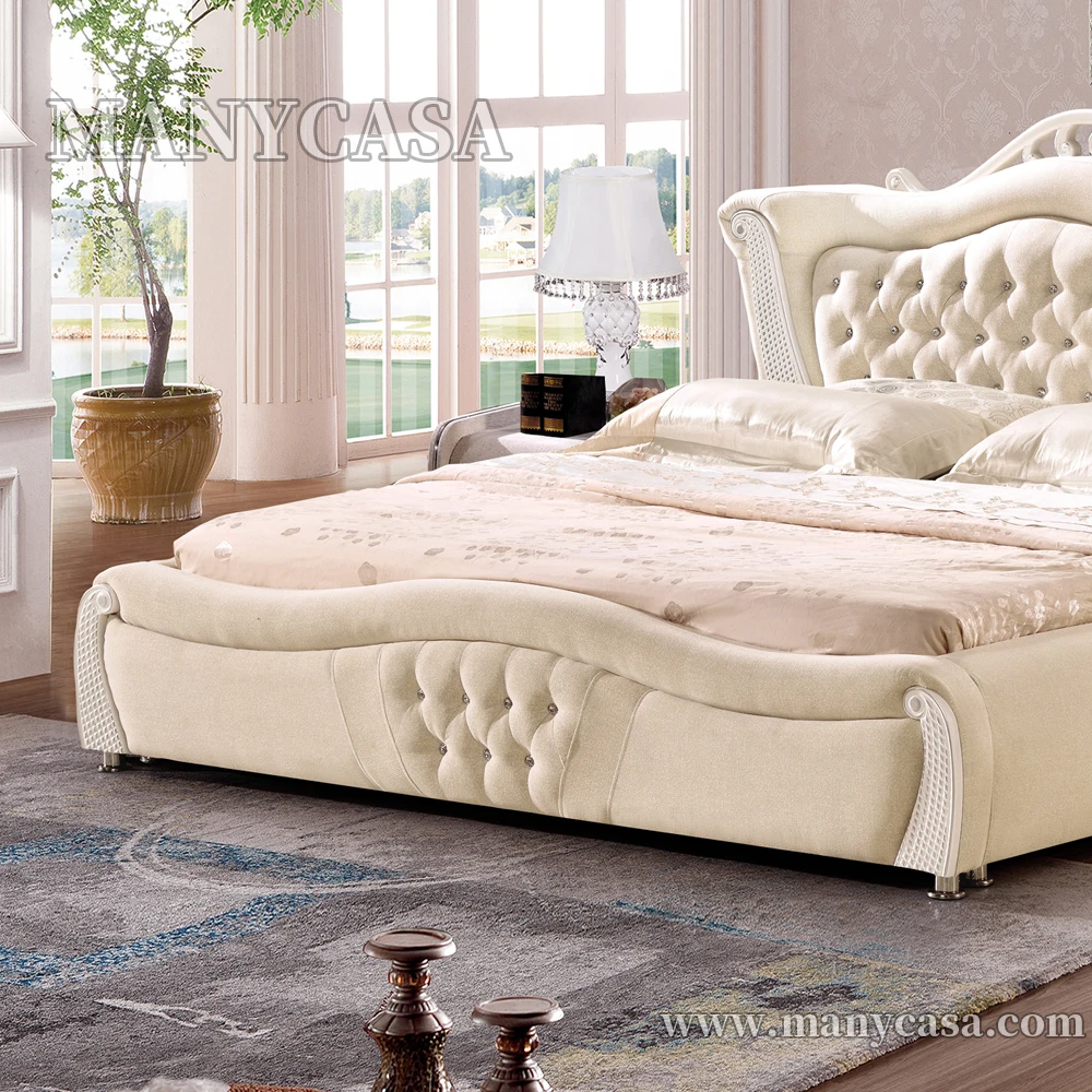 2019 Top Quality Soft Smart Furniture Bed King Size Modern Adult Bed On Sale