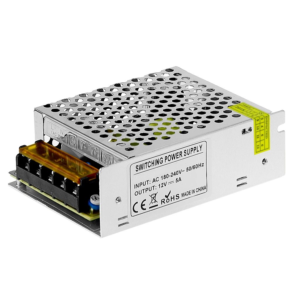 5v 12v 24v 36v 48v Switching Power Supply 1A 2A 3A 5A 10A 15A 20A 30A 40A 50A LED Power Supply