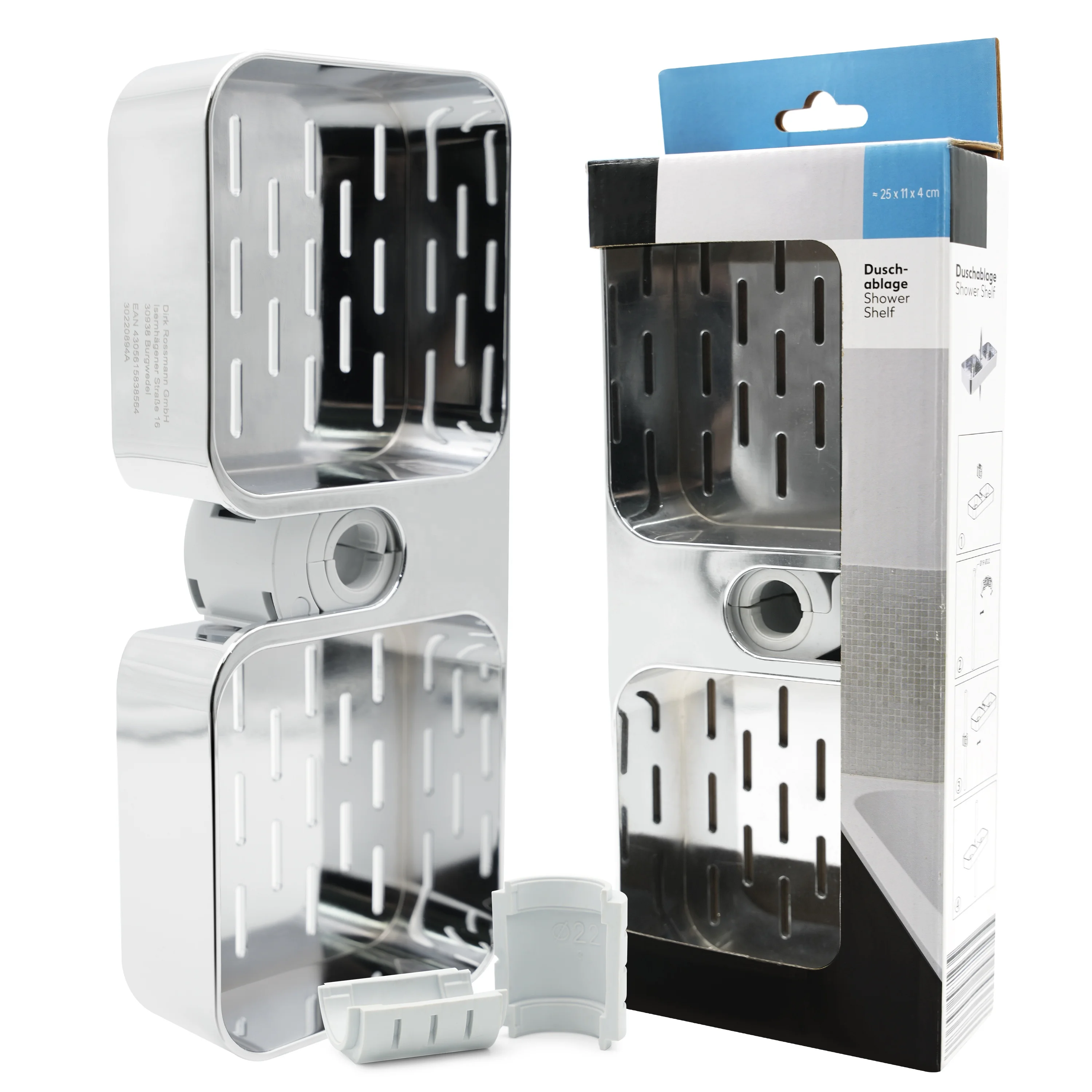 Economical Abs Wall Mounted Soap Dispenser Bathroom Accessories Wall Mounted Soap Dish Quick Drainage Soap Dispenser Holder