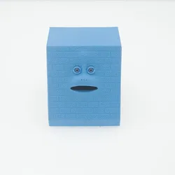 Kids Toy Face Bank Coin Piggy Bank Electronic Coin Eating Box Money Saving Box Gift For Kids