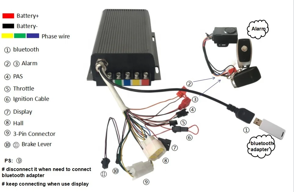 High speed 100km/h motorcycle motor kit 5000w 72v electric bike with 100A controller ebike conversion kit